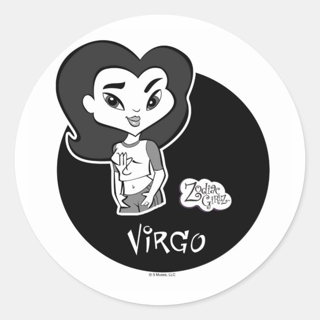 Adesivo Virgo Stickers (Frente)