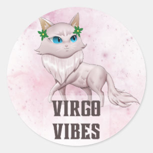 Adesivo Virgo Zodiac Decal para Amantes de Astrologia