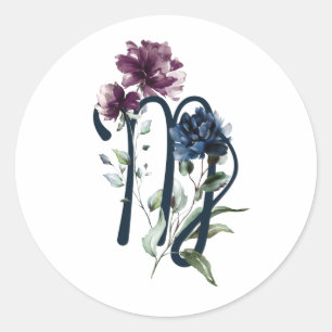 Adesivo Virgo Zodiac Glyph