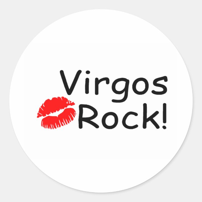 Adesivo Virgos Rock (Frente)