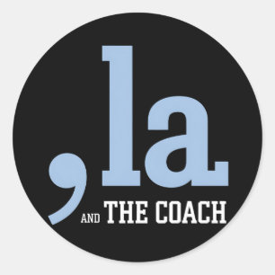 Adesivo Vírgula La Kamala Harris Tim Walz Treinador 2024 