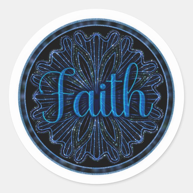 Adesivo Virtude Faith Mandala (Frente)