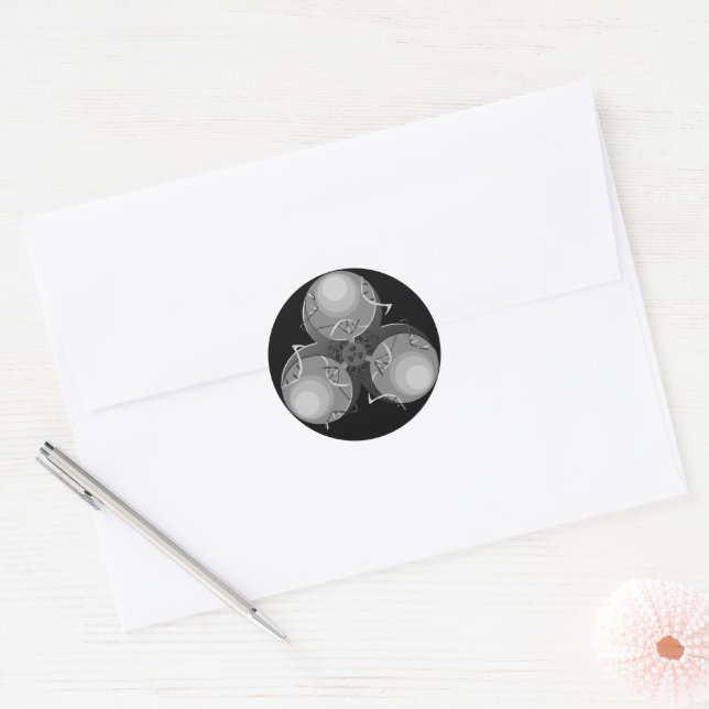 Adesivo Vírus da morte (Envelope)