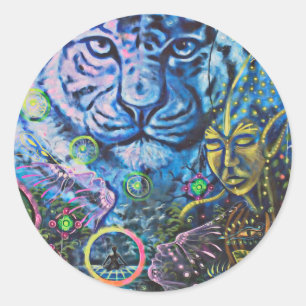 Adesivo Visão do tigre