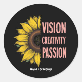 Adesivo Visão Engraçada, Criatividade e Paixão Celebram Mu