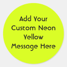 Visibilidade amarela, alta de néon