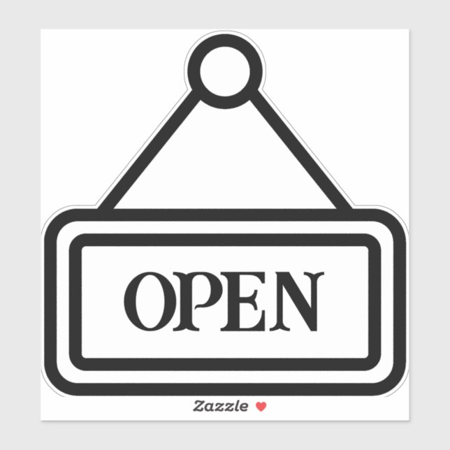 Adesivo Visible Open/Closed Indicator Sticker (Folha)