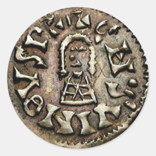 Adesivo Visigoth Chindaswinth - Código de Moedas Dourada
