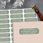 Adesivo Visitantes de casamento simples endereço 27 rótulo<br><div class="desc">Estas etiquetas de endereço de convidado de casamento fáceis de personalizar são perfeitas para a sua papelaria de casamento minimalista moderna. Esses adesivos podem ser usados para notas de obrigado, salvas as datas, convites e muito mais. Em cada um dos 27 rótulos, pode ser impresso um nome e um endereço...</div>