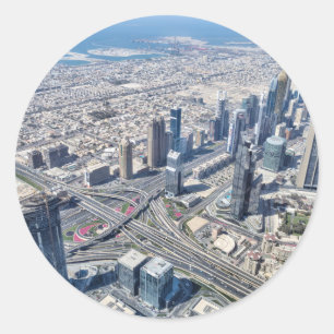 Adesivo Vista aérea de Dubai