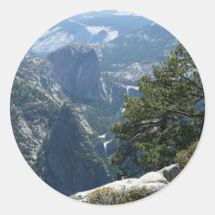 Adesivo Vista da Montanha Yosemite no Parque Nacional de Y