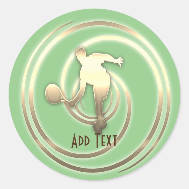 Adesivo Vista de Férias Douradas (Frente)