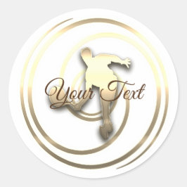 Adesivo Vista de Férias Douradas