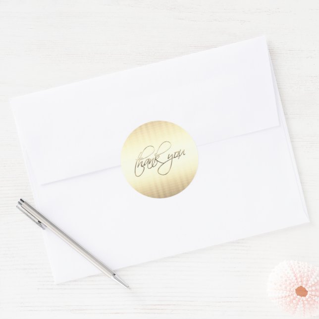 Adesivo Vista de Férias Douradas (Envelope)