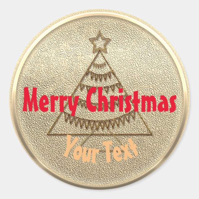 Adesivo Vista de Férias Douradas (Frente)