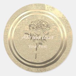 Adesivo Vista de Férias Douradas