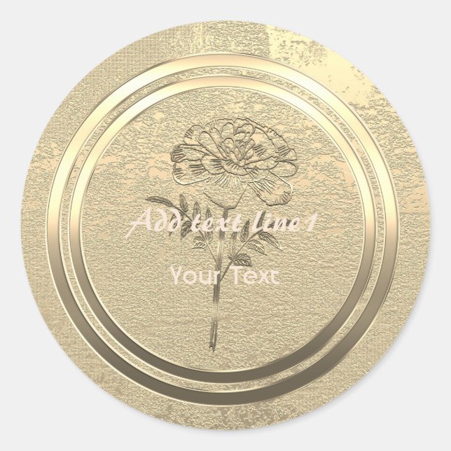 Adesivo Vista de Férias Douradas (Frente)