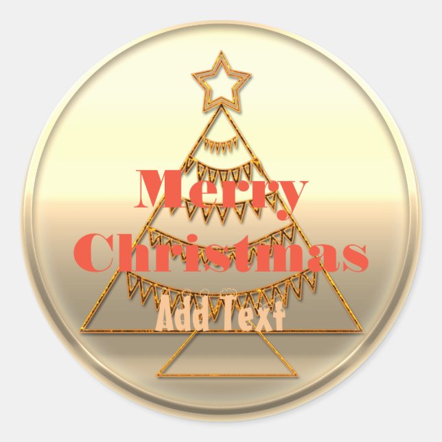 Adesivo Vista de Férias Douradas (Frente)