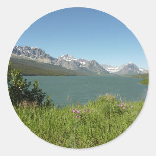 Adesivo Vista do Lago Swiftcurrent no Parque Nacional Glac