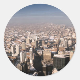 Adesivo Vista panorâmica da cidade