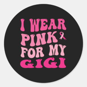 Adesivo Vista Rosa Para Minha Consciência Gigi Do Cancer D