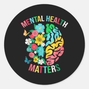 Adesivo Visto A Consciência Mental Verde Para Apoiar A Gue
