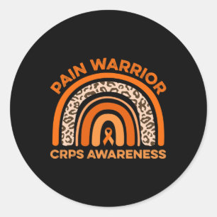 Adesivo Visto de Consciência CRPS do Guerreiro de Dor Crôn