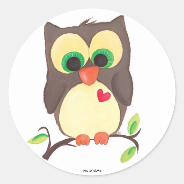 Adesivo "visto meu coração na manga" (Frente)