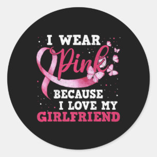 Adesivo Visto Rosa Eu Amo Meu Cancer De Mama Namorada