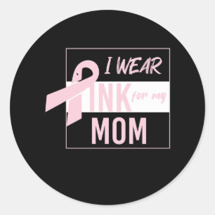 Adesivo visto rosa para a minha mãe