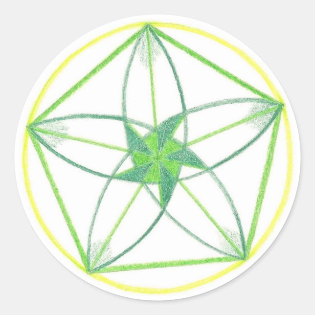 Adesivo Vitality Mandala #2 (Frente)