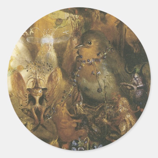 Adesivo Vítima Victoriana Faerie Sticker - Pássaro Faeire (Frente)