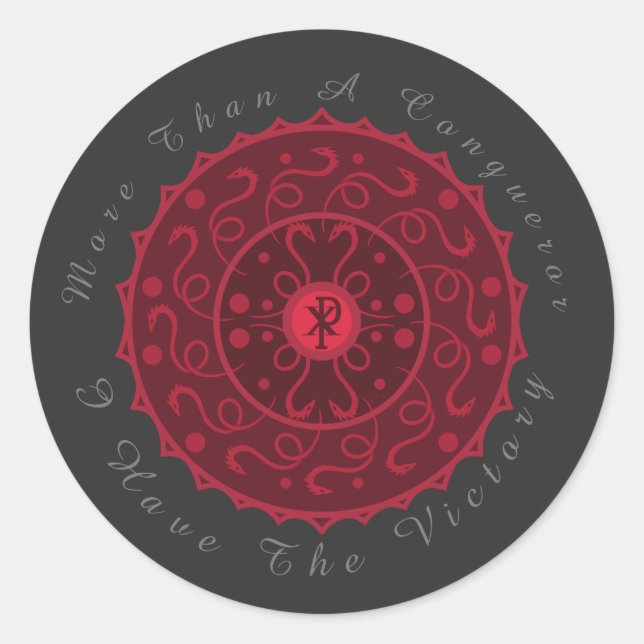 Adesivo Vitória Cristã (Frente)