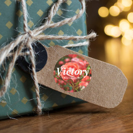 Adesivo Vitória Deuteronomia 20:4 Rosa Verso Elegante Rosa