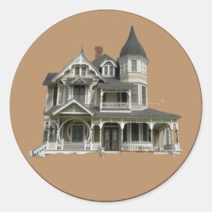 Adesivo Vitoriano George F. Barber Stickers