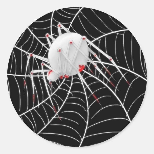 Adesivo Viúva branca (Frente)