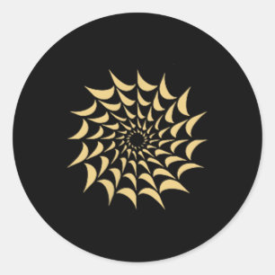 Adesivo Viúva Negra Japonesa Tradicional Tatuagem Flash Ed