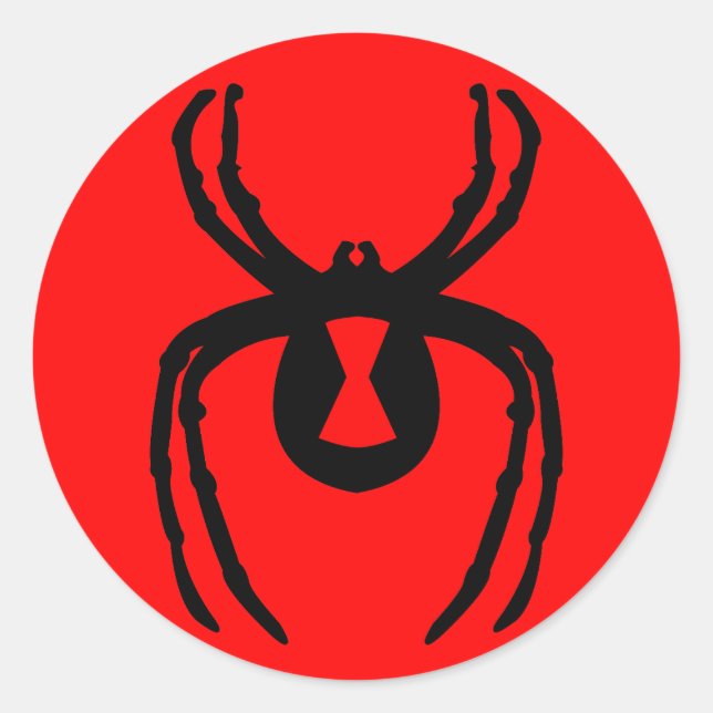 Adesivo Viúva Preta (Frente)