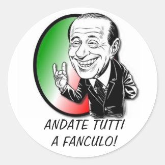 ADESIVO VIVA BERLUSCONI!