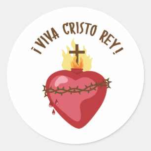 Adesivo Viva Cristo Rey