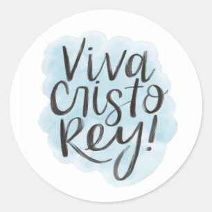 Adesivo Viva Cristo Rey! Vinheta