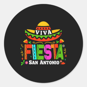 Adesivo Viva Fiesta San Antonio Cinco De Mayo Sombrero Wom