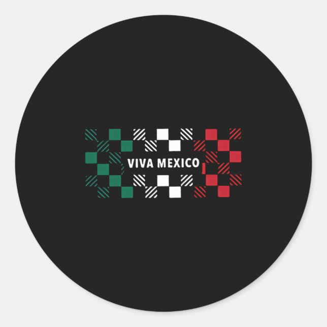 Adesivo Viva Mexico Boy Kids Lon Independência Mexicana (Frente)