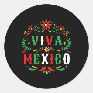 Adesivo Viva México Para O Dia Da Independência Mexicana E