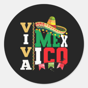 Adesivo Viva México Para O Dia Da Independência Mexicana E