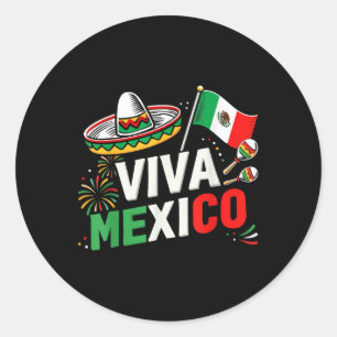 Adesivo Viva México Para O Dia Da Independência Mexicana E