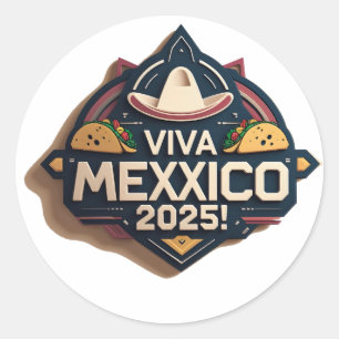 Adesivo Viva os Stickers do México - Mostre seu Orgulho, E