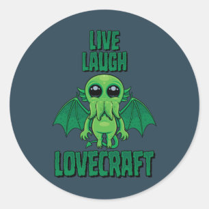 Adesivo Viva Ria Lovecraft Cthulhu Fofo