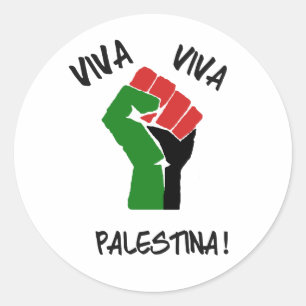 Adesivo Viva Viva Palestina Stickers