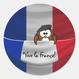 Adesivo Vive la France!